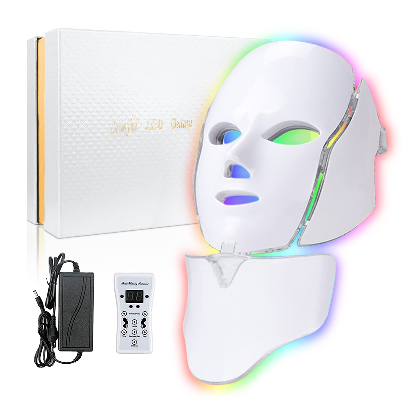 7-in-1 LED Light Therapy Mask