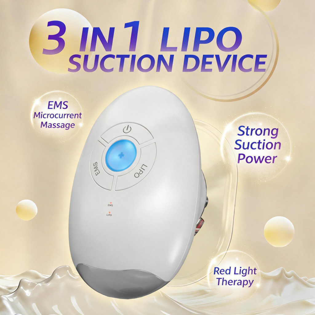 2513 3-in-1 Vacuum EMS Red Light Device