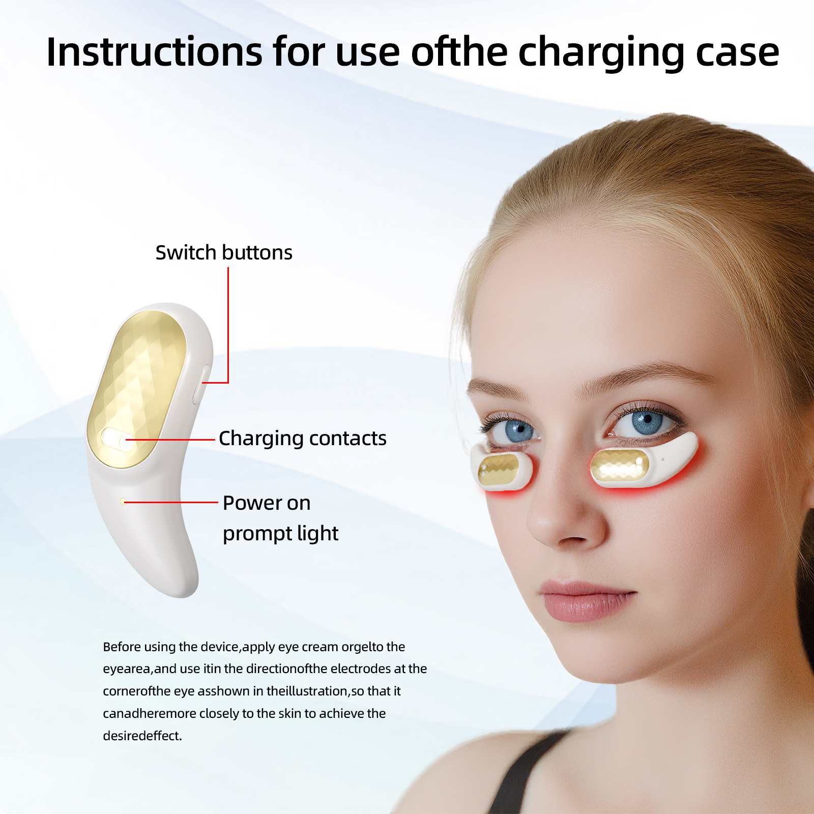 2508 Red Light EMS Eye Massager detail image 3