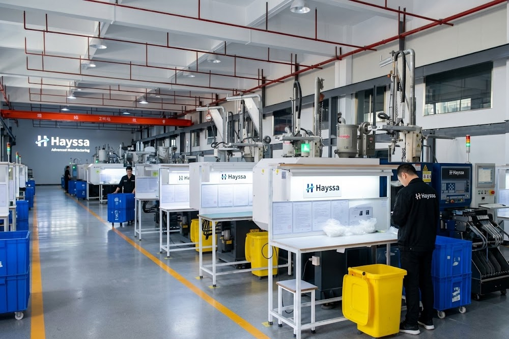 Hayssa beauty-device assembly and production workshop