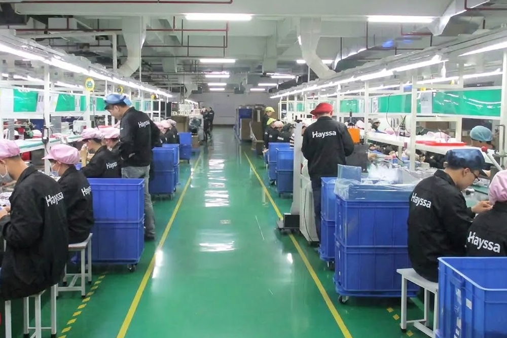 Hayssa production line and in-process coordination