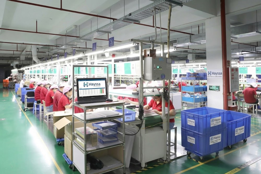 Hayssa workshop equipment and manufacturing environment